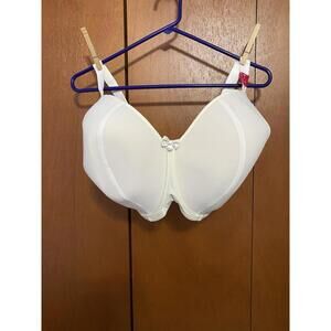 Curvy Kate Underwire Bra 40M Lt Beige Adjustable Criss Cross Straps 4 Hook/Eye